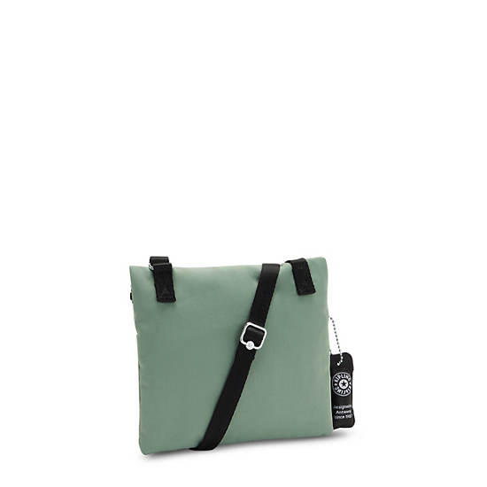 Kipling Gib Crossbody Bag Handbag Fern Green Block | AU 1265UZ